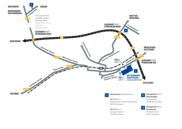 heinrich witzenmann straße 13 in 75179 pforzheim